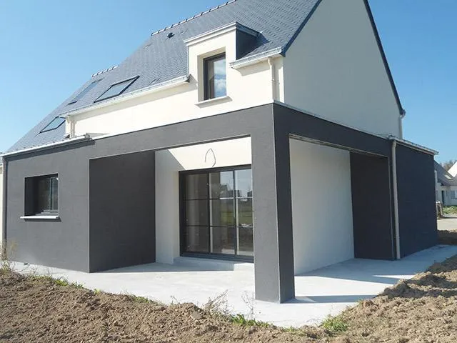 Terrasse béton Vignoc